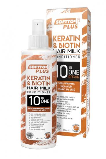 Softto Plus Keratin & Biotin Saç Sütü 250 ML
