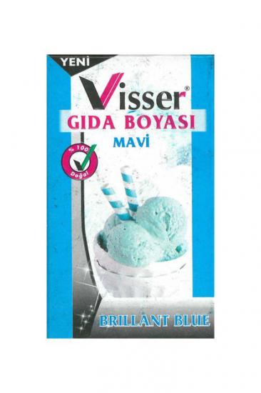 Visser Toz Gıda Boyası 9 Gram - Mavi